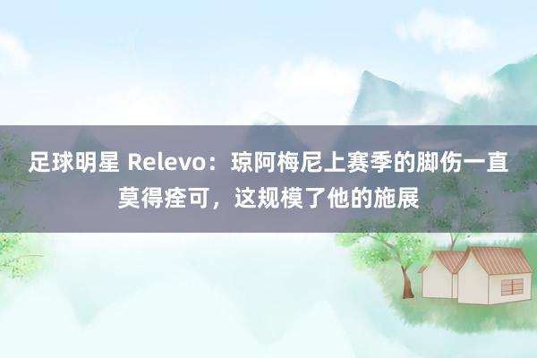 足球明星 Relevo：琼阿梅尼上赛季的脚伤一直莫得痊可，这规模了他的施展